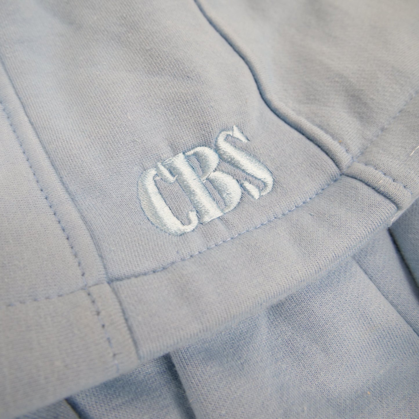 Sweat à capuche bleu CBS